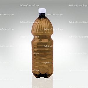 Бутылка ПЭТ 1,5 коричневая с колпачком (28) оптом и по оптовым ценам в Красноярске