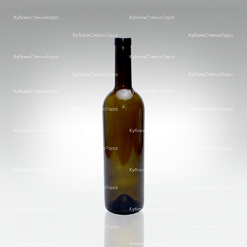 Бутылка 0,750 Бордо оливковая  (20/21/23) стекло оптом и по оптовым ценам в Красноярске