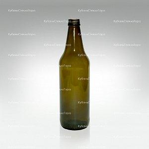 Бутылка 0,500 Варшава кронен оливковая стекло оптом и по оптовым ценам в Красноярске
