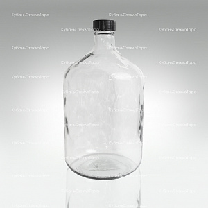 Бутыль 15,0 л Казацкий (прозрачный) стеклянный оптом и по оптовым ценам в Красноярске