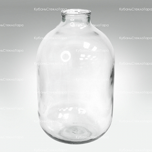 Бутыль 15,0 л (110) прозрачный стеклянный с крышкой оптом и по оптовым ценам в Красноярске