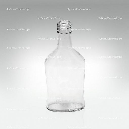 Бутылка 0,250 л "Фляжка"  (28) стекло оптом и по оптовым ценам в Красноярске