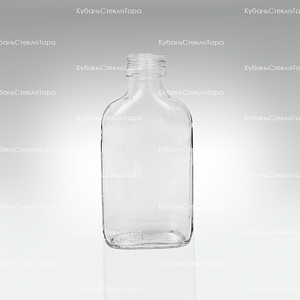Бутылка 0,250 л "Фляжка" (28) стекло оптом и по оптовым ценам в Красноярске