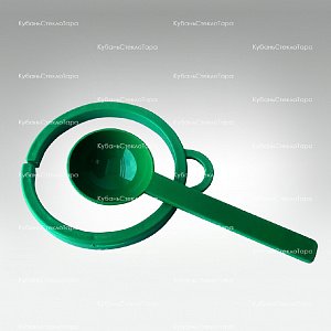 Кольцо и ложка на банку зеленые (82) оптом и по оптовым ценам в Красноярске