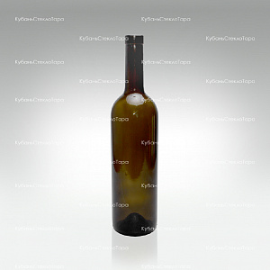 Бутылка 0,750 Бордо оливковая (П-29-А4) стекло оптом и по оптовым ценам в Красноярске