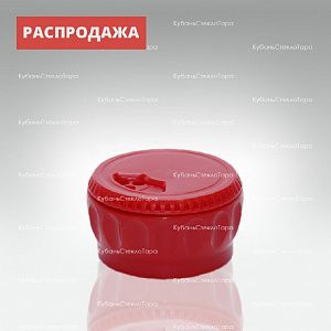 Крышка-дозатор для специй (38) красная   оптом и по оптовым ценам в Красноярске