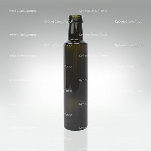 Бутылка 0,250  (31,5)"DORIKA" оливковая стекло оптом и по оптовым ценам в Красноярске