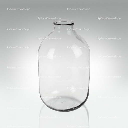 Бутыль СКО 10л (прозрачный) стеклянный оптом и по оптовым ценам в Красноярске
