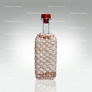 Бутылка 0,500 л. «Хуторок» (Оплетенная) стекло оптом и по оптовым ценам в Красноярске