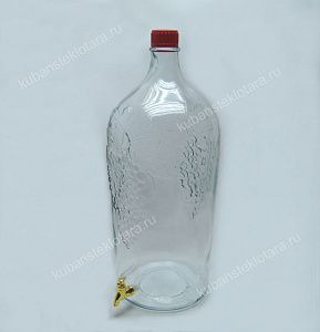 Бутыль 7,0 л "Симон" с краником  оптом и по оптовым ценам в Красноярске