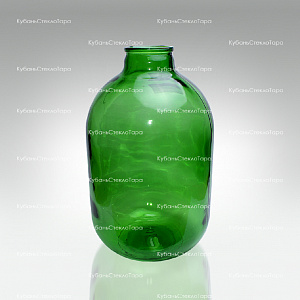 Бутыль СКО 10л (зеленый) стеклянный оптом и по оптовым ценам в Красноярске