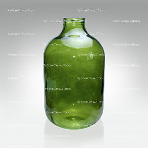 Бутыль 10 ТВИСТ (100) (зеленый) стеклянный оптом и по оптовым ценам в Красноярске